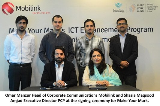 Mobilink and Pakistan Centre for Philanthropy partner support Education