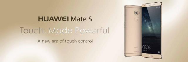 Huawei Mate S designed with a Touch of Glam and Sizzling Style