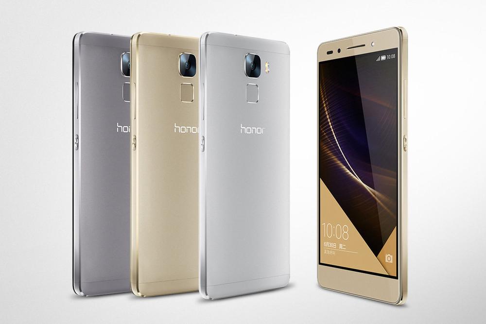 Honor 7 Launched by Huawei, with an enhanced fingerprint scanner