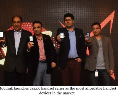 Mobilink Launches Jazz X- The Most Affordable 3G Enabled Cell Phones