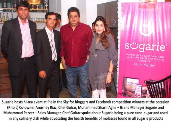Sugarie Hosts Event at Pie in the Sky for Bloggers Facebook Competition