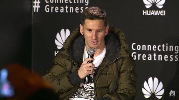 Lionel Messi; Now Huawei’s Global Brand Ambassador
