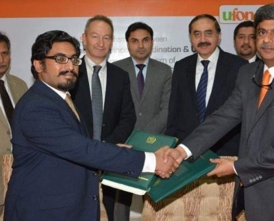 Ufone signed MoU with Ministry of Inter Provincial Coordination