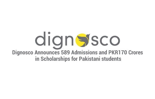 Dignosco Announces 589 Admissions and PKR170 Crores in Scholarships