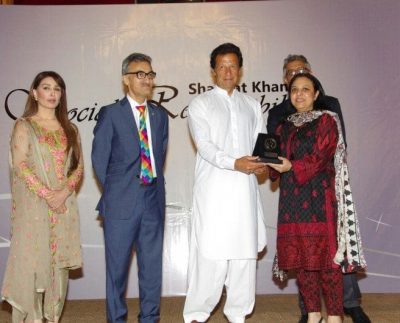 Mobilink Foundation wins its 4th Shaukat Khanum CSR Award