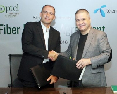 PTCL signs Fiber Leasing Agreement with Telenor Pakistan