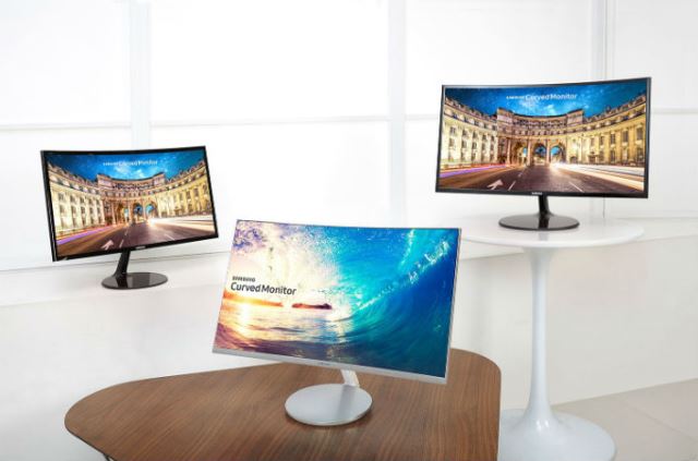 Samsung Electronics Expands Curved Monitor 1,800R Curvature Displays