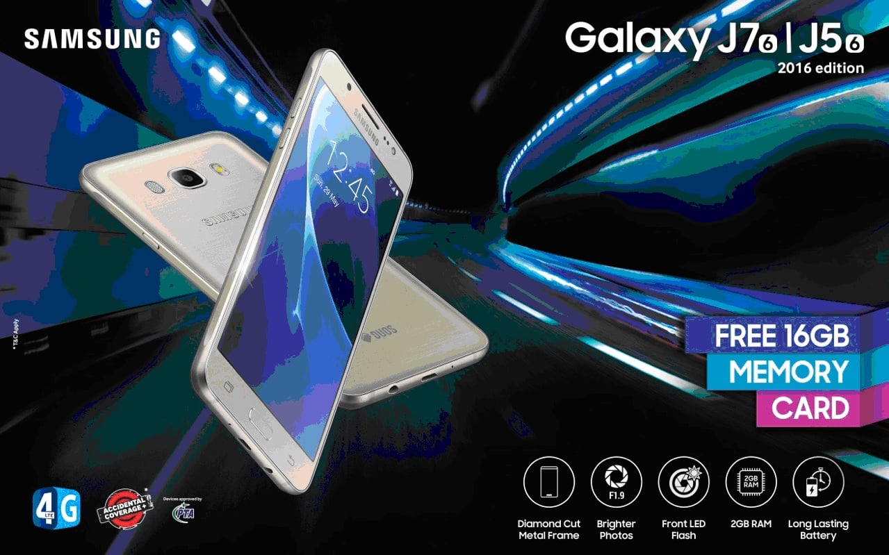Powerful new ‘Galaxy J5 2016’ smart phone launched by SamSung