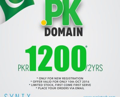 Buy .PK Domain for Rs.1200 Only