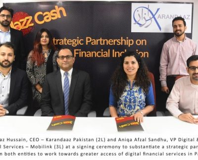 JazzCash Enter into a Strategic Partnership with Karandaaz