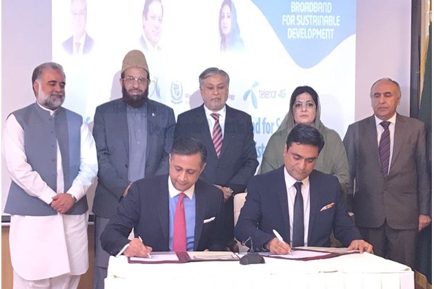 Telenor Pakistan has been awarded the Universal Services Fund (USF) contract for the provision of Telecom, Digital and Mobile Internet Services to the Kohistan region.