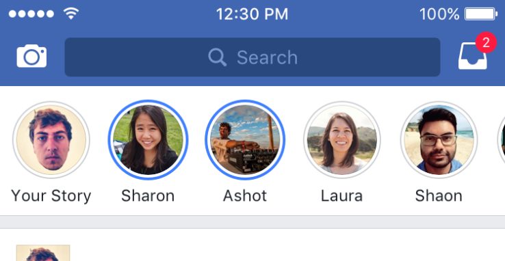 Just like Instagram and WhatsApp, now Facebook decided to copy Snapchat by adding in the feature of Stories into the Facebook app.