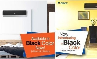 GREE goes out-of-the-way to meet the expectations of its customers, whilst delivering excellence. The black glossy textured finish of the indoor