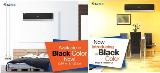 GREE goes out-of-the-way to meet the expectations of its customers, whilst delivering excellence. The black glossy textured finish of the indoor