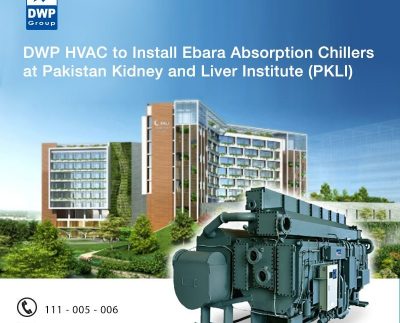 DWP HVAC Division has a history of doing such beneficial projects in Lahore including; DHA Raya Golf Club, Shalimar Hospital, Bahria Orchard Hospital