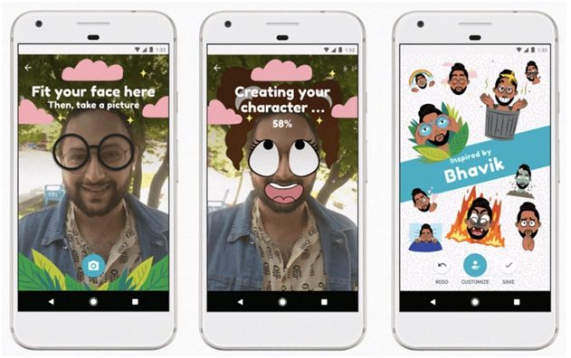 Google has initiated its new update for the “Allo” company’s messaging app. With this new update, one can create custom cartoon stickers out of their Selfie
