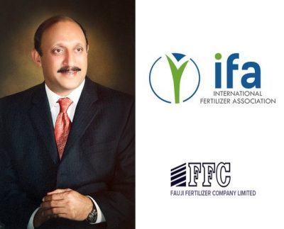 Chief Executive & Managing Director Fauji Fertilizer Company (FFC) Lt Gen Shafqaat Ahmed, HI(M) (Retd) as a director of the prestigious IFA, consecutively
