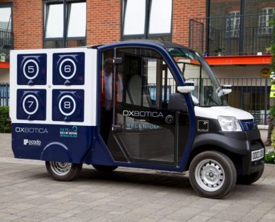 Driver less vans to be used in London to deliver groceries