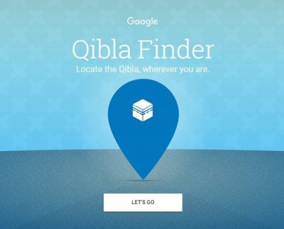 Qibla Locating direction now possible via Google's new app
