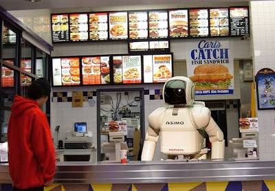 Would letting robots fill in for humans in the kitchen may actually increase job growth?