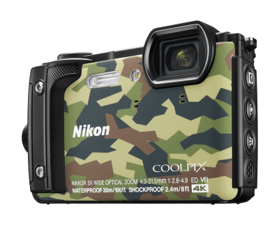 Nikon has redesigned the grip to be comfier and easier to hold. It looks sharp with a bright orange finis h.At the back, there is a 3-inch LCD with