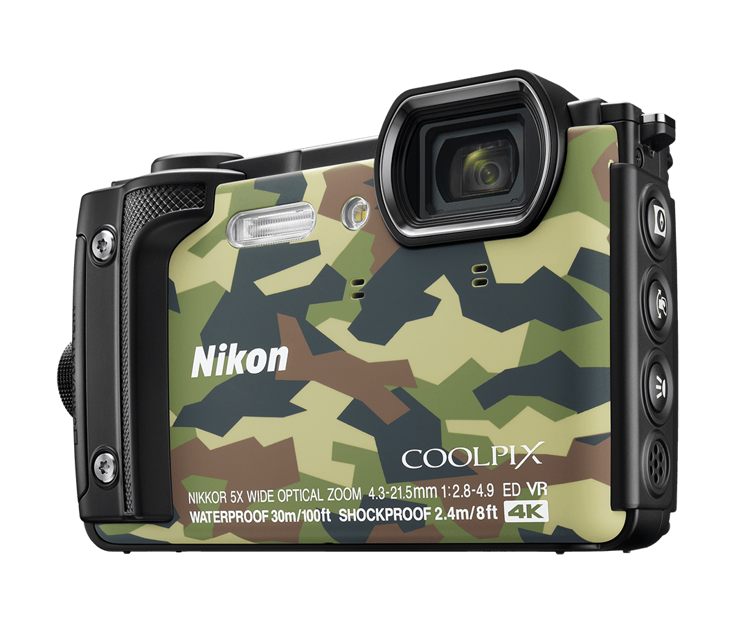 Nikon has redesigned the grip to be comfier and easier to hold. It looks sharp with a bright orange finis h.At the back, there is a 3-inch LCD with