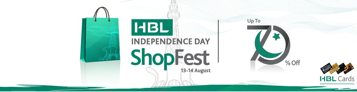 HBL and Daraz.pk salute the nation with discounts up to 70%