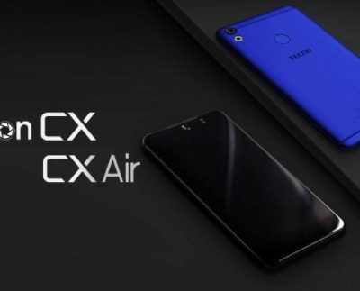 Tecno is officially launching camon CX and CX air in Pakistan by tomorrow