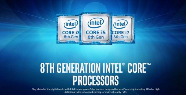 Intel just launched its 8th generation of U-Series Core Processors