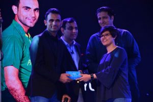 Cricket Star Fakhar Zaman, the brand ambassador of Samsun attends the Launch event of Galaxy J7 Core Lahore: 28th August 2017 –: Samsung Electronics has now launched its revolutionary device – Samsung Galaxy J7 Core in Pakistan. This prestigious launch event was held on 28th August 2017 at local Hotel in Lahore and was attended by Fakhar Zaman, the cricket star along with numerous famous celebrities and Samsung dealers. With the objective of expanding the Galaxy J7 family, the J7 Core is the perfect mid-ranging smartphone for the consumers. The value of the Galaxy J7 Core lies in its stunning design, its advanced features, and functions that offer more convenience than ever before. With its 5.5" display and crisp HD resolution (1,280 x 720 HD), the Galaxy J7 Core brings out every last detail and offers an incredible viewing experience. The President Samsung Pakistan and Afghanistan – Mr. Y.J.Kim said; “I am proud to say that the J series is one of the best-selling smartphone series in this era of technology. Not only will J Core deliver superior durability, amazing visual appeal, enhanced functionality, high quality visuals, but will simultaneously redefine the smartphone experience.” The Galaxy J7 Core makes it easy to take gorgeous, bright photos under all sorts of conditions. Equipped with a 13MP rear camera you can capture spectacular, true-to-life images in magnificent detail. When you’re in a low light condition, the F1.9 lens lets in more light so you’ll still get bright, clear photos. The 5MP front camera in the J7 Core lets you take brighter selfies with the front LED flash, whereby enhancing your photo’s with the smart selfie features and the beauty mode. The elegant design of the J7 Core reflects close attention to every detail. The large display brings immersive entertainment to a whole new level. The phone’s new time-saving and life-enhancing features will become an essential part of your daily routine. The Galaxy J7 Core truly makes one’s life easier and more fun, by adding all features on ones finger tips. Samsung is a truly global award-winning innovator in telecommunications, electronics and convergence technologies. Samsung is also playing a key role in strengthening the digital infrastructure and creating a sophisticated cellular eco-system in Pakistan.