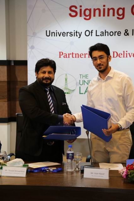 University of Lahore Signs Contract with ICL