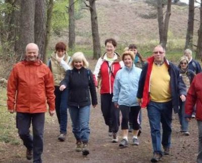 Age UK starts a thrice a week walks scheme to give people a healthy lifestyle