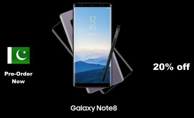 Samsung Galaxy Note 8 is available for Pre-Order in Pakistan