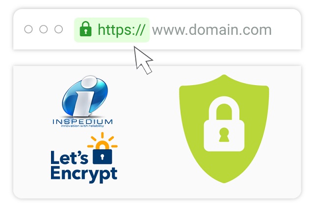 Inspedium partners with Let’s Encrypt to enable HTTPS for their clients  