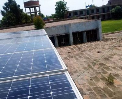 The Solar energy system introduced in Punjab schools to avoid load shading