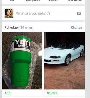 Marketplace Facebook's Marketplace enables you buying cars from dealers