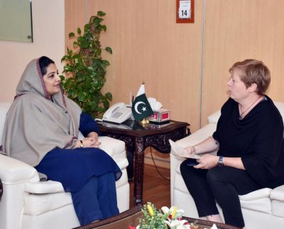 Swedish Ambassador called on Anusha Rehman
