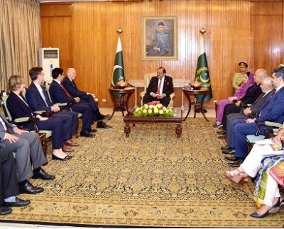 President & CEO Telenor Group Visits Pakistan, calls on