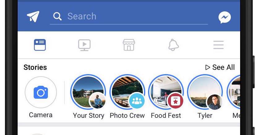 Collaborative Stories of Facebook for Groups and Events would add to your entertainment