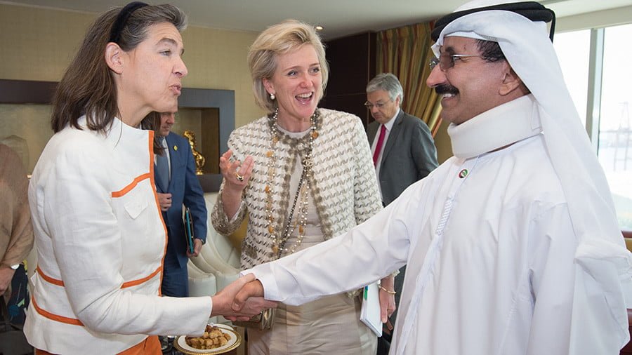 The first woman ambassador to Saudi Arabia is from Belgium