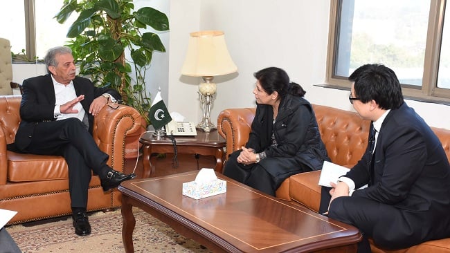 Under Secretary General(UNESCAP) Called On Federal Minister for science and technology and defense production