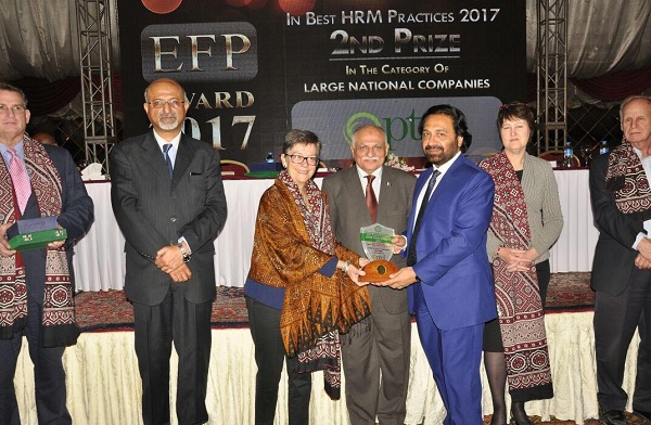PTCL wins EFP Award on Best HRM Practices 2017