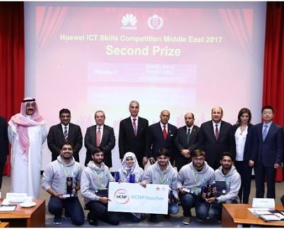 Pakistani Students awarded second prize at Huawei Middle East ICT Skills competition 2017 held in Shenzhen, China