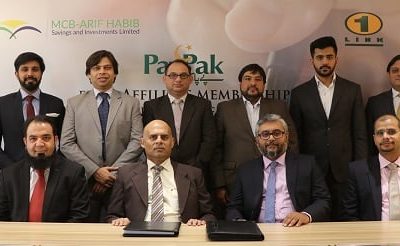 MCB ArifHabib Savingssigns agreement with 1LINK to becomeits first PayPak Affiliate member