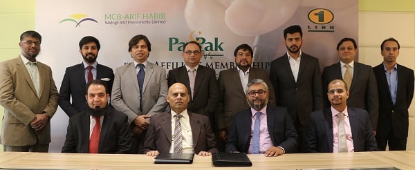MCB ArifHabib Savingssigns agreement with 1LINK to becomeits first PayPak Affiliate member