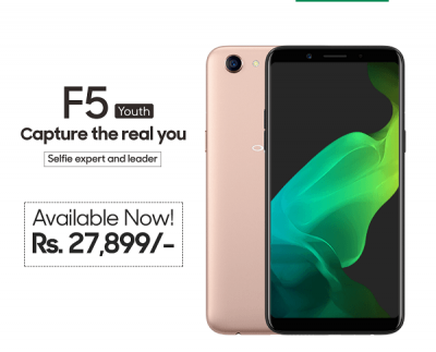 OPPO launches ‘F5 Youth’ for the Young Generation that demands Intelligent and Real Selfies