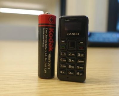 Smaller than a thumb and lighter than a coin Zanco tiny t1 is smallest phone in the world