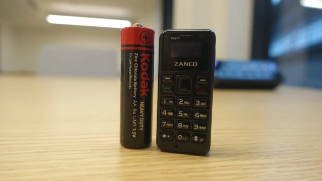 Smaller than a thumb and lighter than a coin Zanco tiny t1 is smallest phone in the world