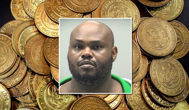 Is it true that a Guy Did a Scam of $1 Million by Selling Chuck E. Cheese Tokens as Bitcoins?
