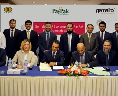 1LINK selects Gemalto PURE white-label EMV technology for PayPak- Domestic Payment Scheme